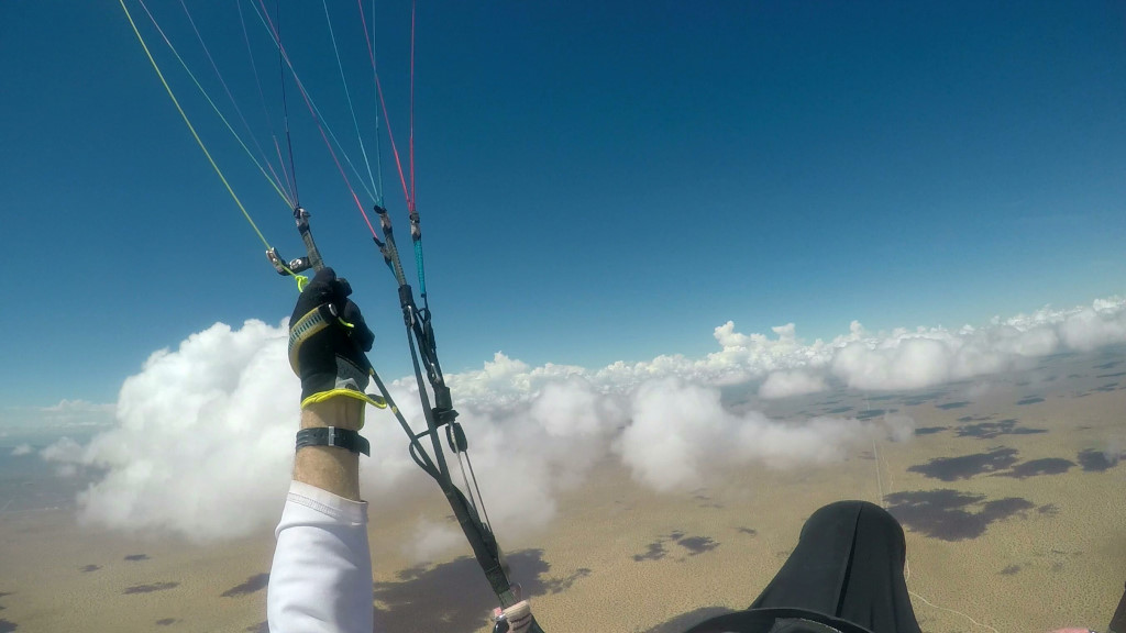 paragliding in south central New Mexico