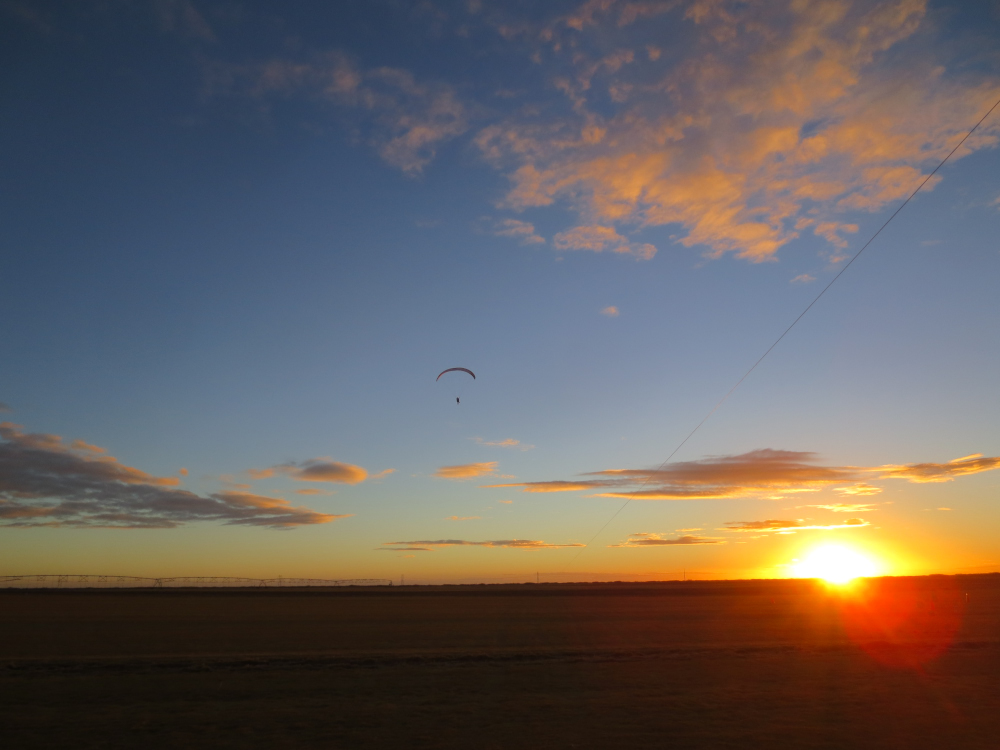paragliding in the southwest USA