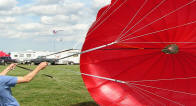 small reserve parachute