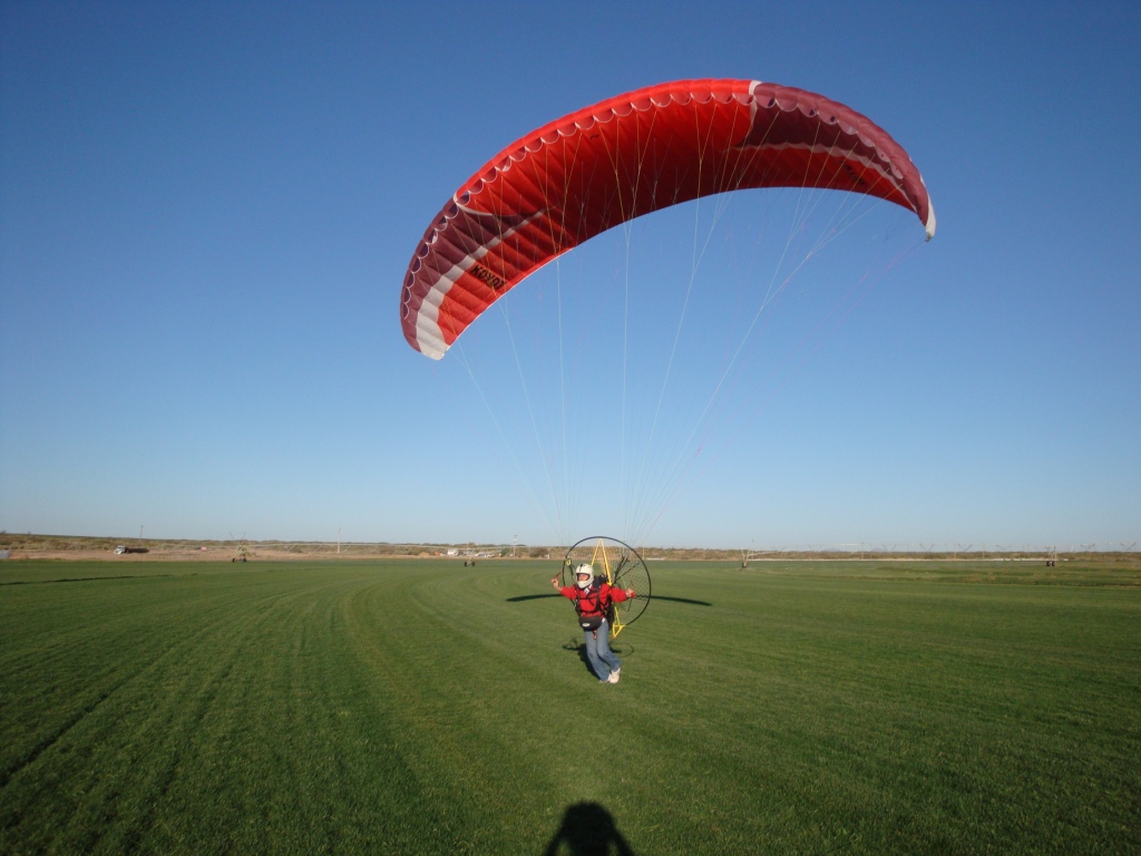 Powered paragliding (PPG) equipment - typical setup