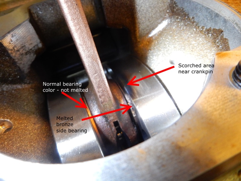 Minari lower connecting rod bearing failure