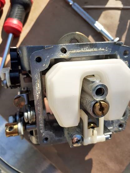 carb clogged from ethanol gas corrosion