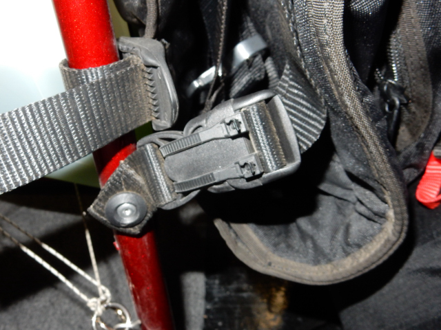 Miniplane harness strap repair