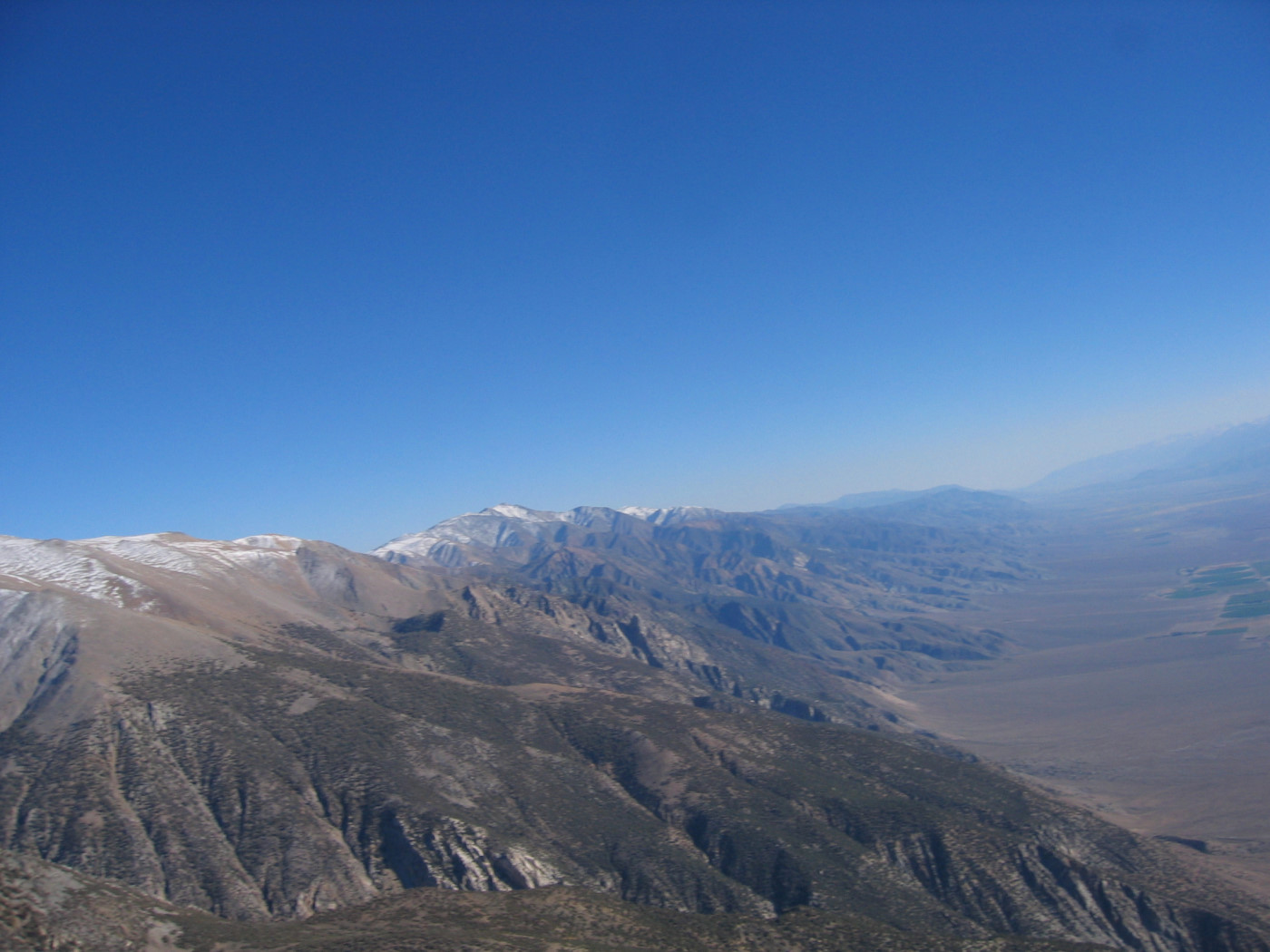 Paragliding in the White Mountains, Owens Valley, CA