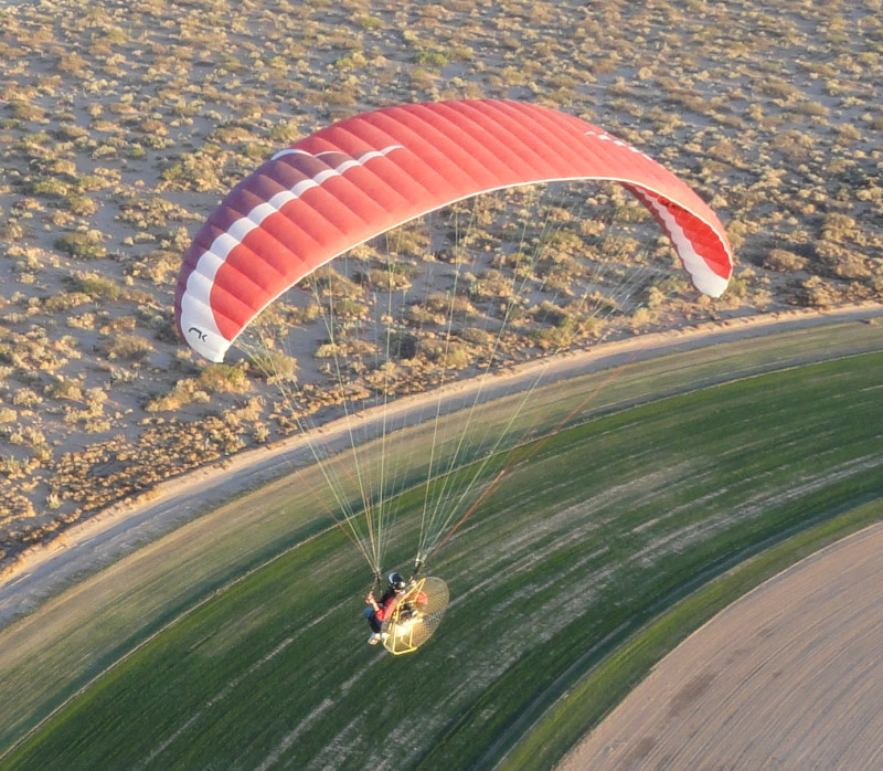 powered paragiding in New Mexico